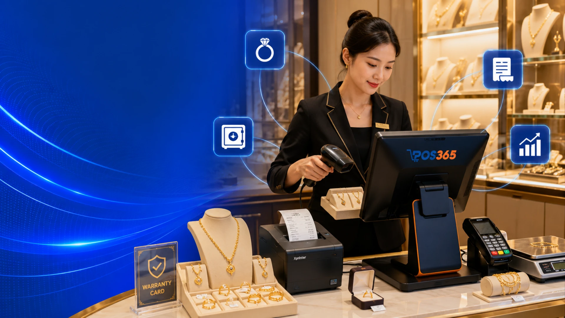 Phần mềm quản lý tiệm vàng bảo mật, chống thất thoát tuyệt đối