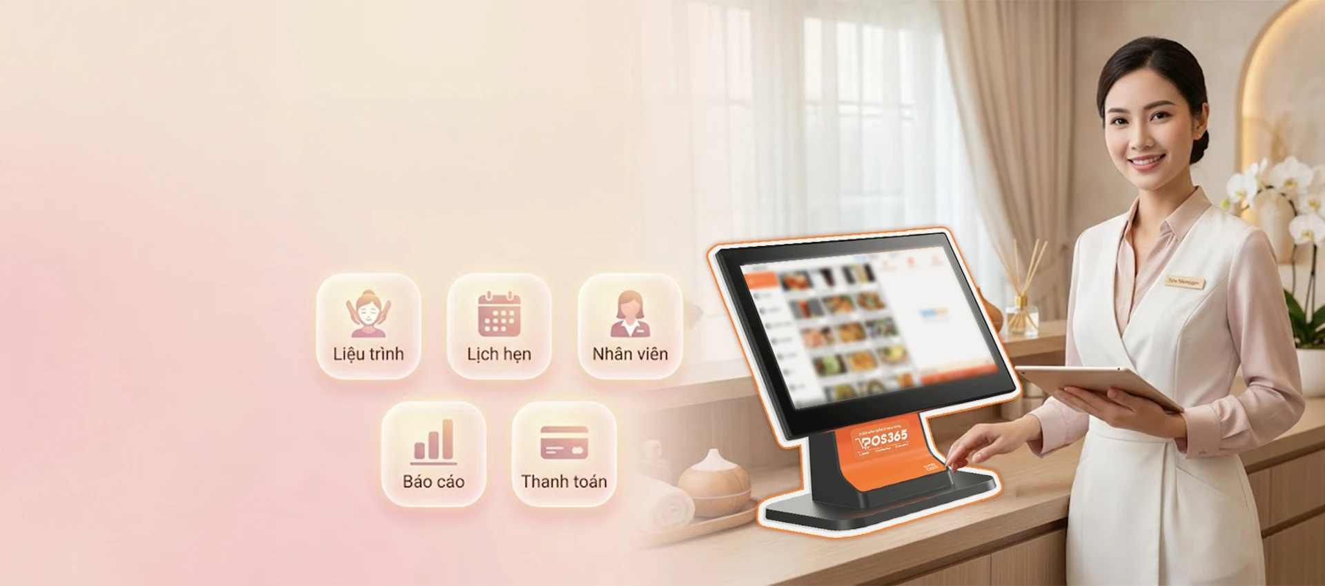 Phần mềm quản lý bán hàng dành Beauty Spa & Massage