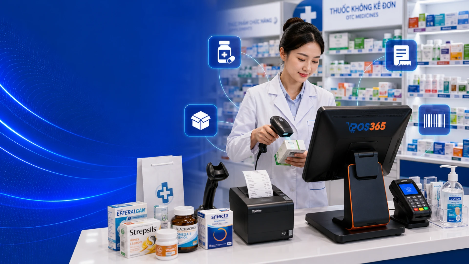 Phần mềm quản lý nhà thuốc chuẩn GPP - Cảnh báo thuốc cận date