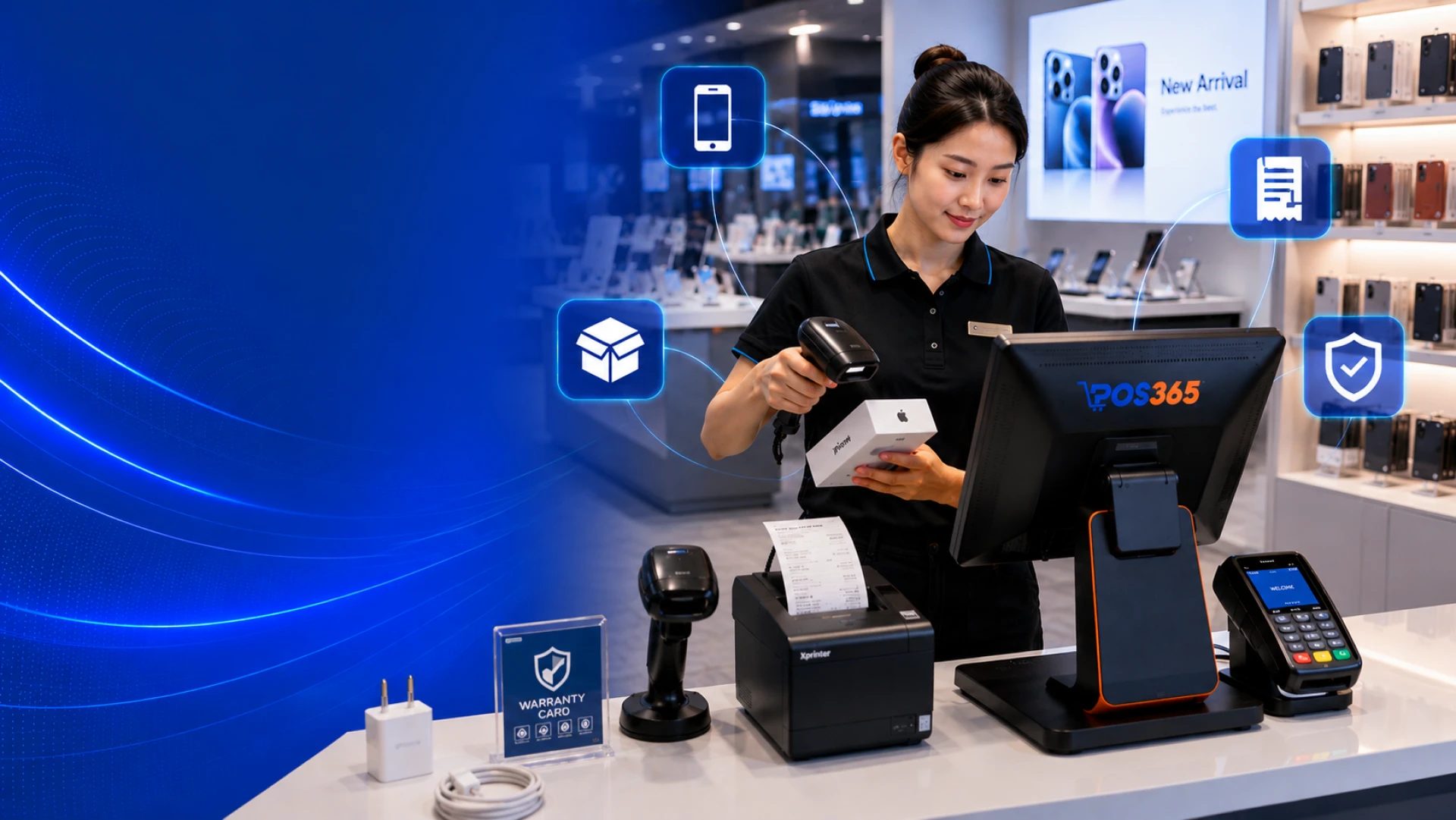 Phần mềm quản lý cửa hàng điện thoại chuẩn xác theo mã Serial