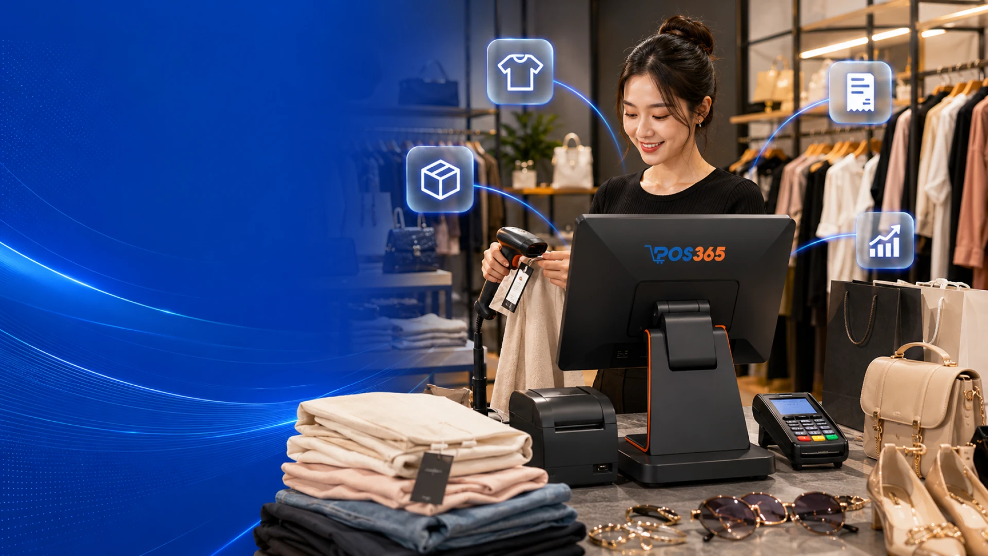 Phần mềm quản lý cửa hàng thời trang - Quản lý chi tiết màu sắc, size số