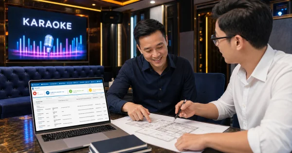 Mở quán karaoke cần bao nhiêu vốn? Bảng dự toán chi tiết 2026
