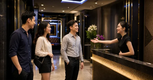 Quy trình 6 bước đón khách và sắp xếp phòng karaoke chuyên nghiệp