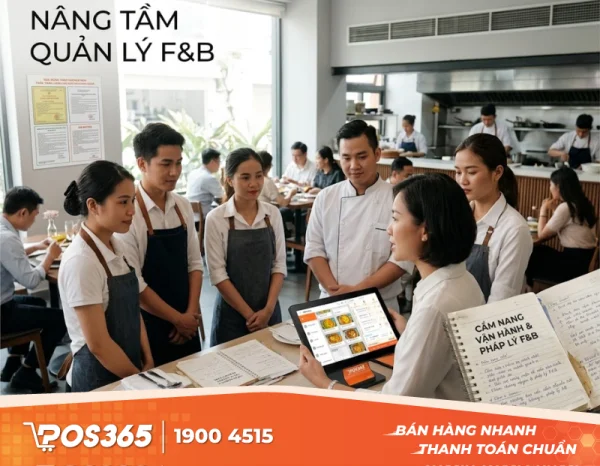 Cẩm nang quản trị nhân sự, pháp lý và vận hành chung cho F&B