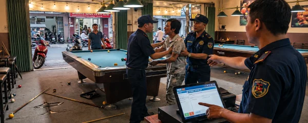 Kịch bản xử lý an toàn khi khách say xỉn ẩu đả, đập phá quán bida