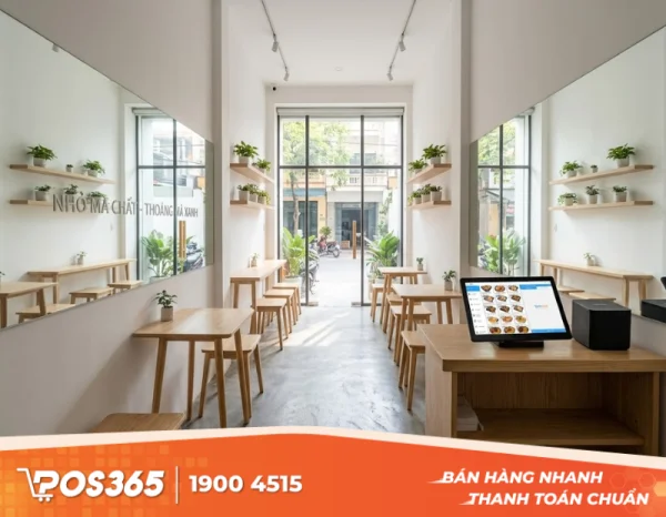 Bí quyết trang trí quán cafe nhỏ hẹp giúp không gian thoáng đãng, rộng rãi