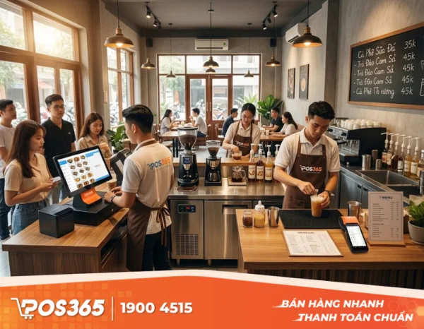 Thiết kế quầy pha chế thao tác một chiều: Giải pháp ra đồ nhanh, không lộn xộn