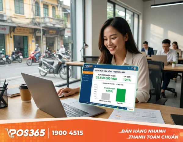 Tự động tính hoa hồng/KPI: Động lực bứt phá cho nhân viên