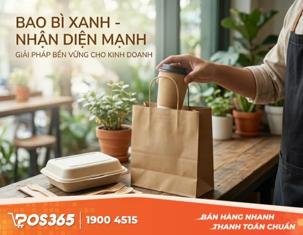 Thiết kế bao bì Take-away mang tính nhận diện cao, thân thiện môi trường