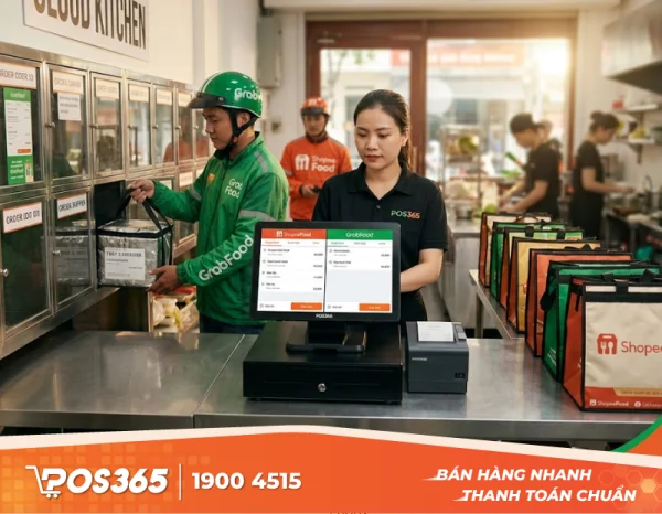 Quản lý bếp trên mây (Cloud Kitchen): Tối ưu quy trình nhận đơn và giao shipper
