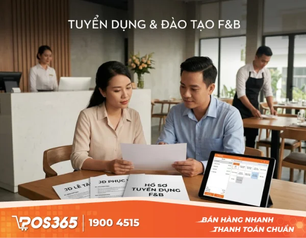 Xây dựng bản mô tả công việc (JD) thực tế cho Lễ tân và Phục vụ bàn