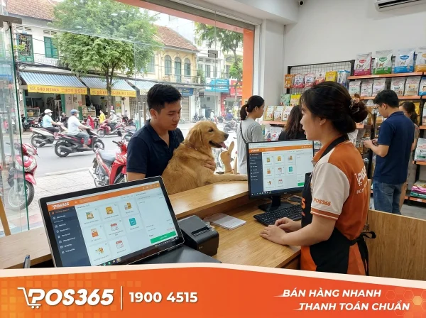 Giải pháp phần mềm quản lý cửa hàng thú cưng POS365