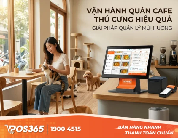 Mô hình quán cafe thú cưng (Chó, Mèo): Rủi ro mùi hương và cách vận hành