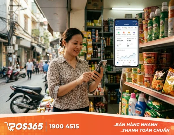 Quản lý cửa hàng trên điện thoại: Tự do đi lại vẫn nắm chặt tình hình
