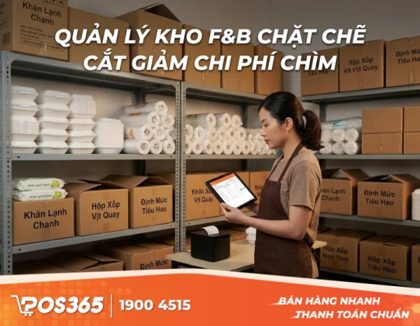 Quản lý kho khăn lạnh, bao bì, hộp xốp: Đừng bỏ quên chi phí chìm