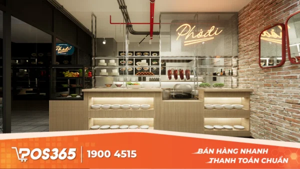 10+ mẫu thiết kế bếp quán phở đẹp, ấn tượng, thu hút khách hàng