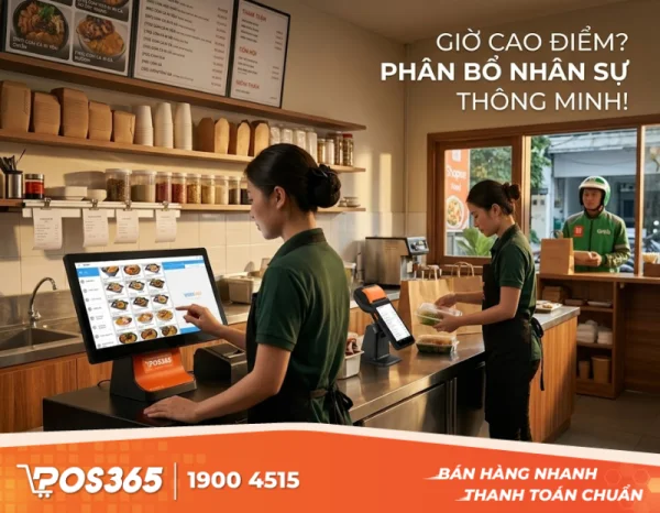 Cách phân bổ nhân sự xử lý đơn hàng Online giờ cao điểm không lo quá tải