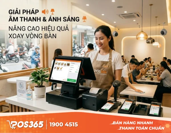Giải pháp âm thanh và ánh sáng cho quán ăn: Tác động đến tỷ lệ xoay vòng bàn