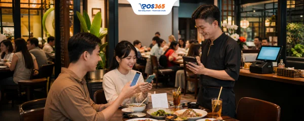 Xu hướng thanh toán không dùng tiền mặt trong nhà hàng
