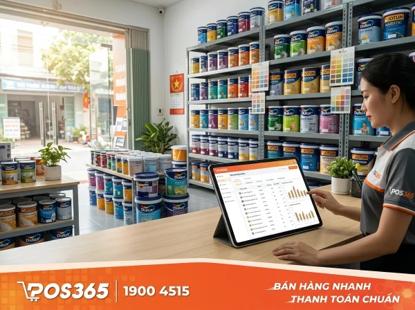 7+ phần mềm quản lý chuỗi cửa hàng sơn miễn phí, uy tín