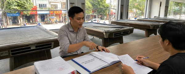 Mở quán bida cần giấy phép gì? Thủ tục đăng ký kinh doanh