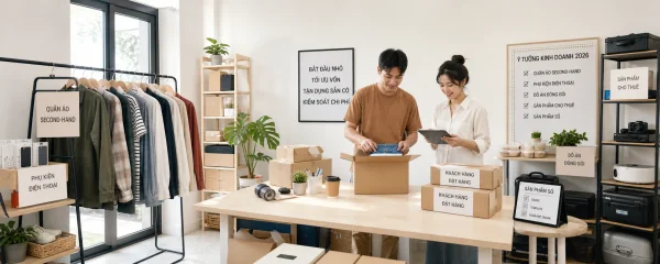13 Ý tưởng kinh doanh tại nhà vốn ít, lợi nhuận cao 2026