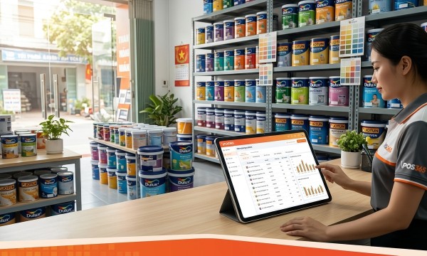 7+ phần mềm quản lý chuỗi cửa hàng sơn miễn phí, uy tín