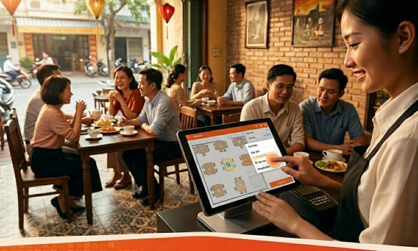 Xử lý mượt mà yêu cầu tách, gộp, chuyển bàn trên máy POS