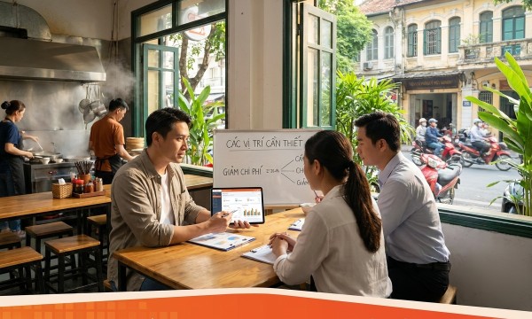 Mở nhà hàng cần tuyển những vị trí nào để tối ưu chi phí?