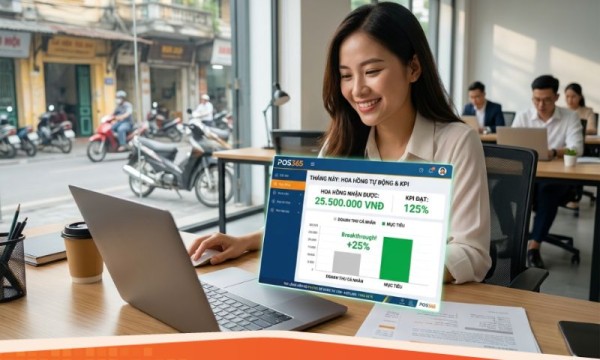 Tự động tính hoa hồng/KPI: Động lực bứt phá cho nhân viên