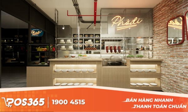 10+ mẫu thiết kế bếp quán phở đẹp, ấn tượng, thu hút khách hàng