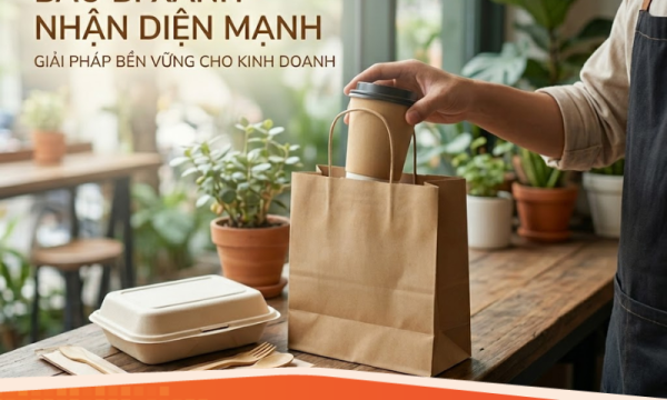 Thiết kế bao bì Take-away mang tính nhận diện cao, thân thiện môi trường