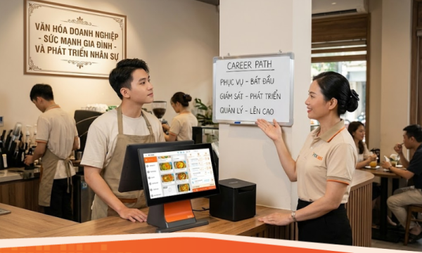 Xây dựng văn hóa doanh nghiệp và lộ trình thăng tiến cho nhân sự F&B
