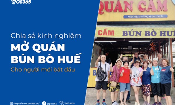 Chia sẻ kinh nghiệm mở quán bún bò Huế cho người mới bắt đầu