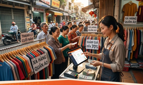 12 tuyệt chiêu xả hàng cuối năm quần áo thu hồi vốn cực nhanh