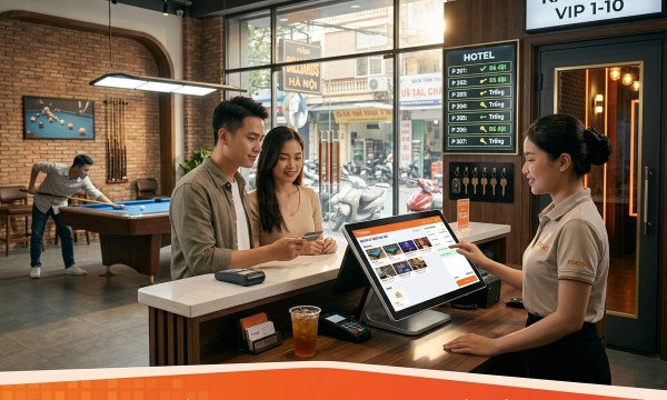 Tự động hóa phí dịch vụ theo giờ cho Bida, Karaoke, Hotel
