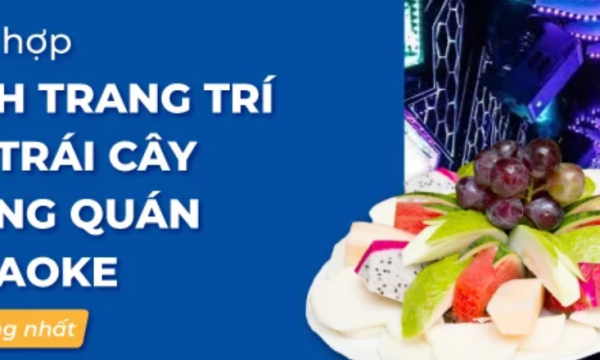 25 Cách trang trí dĩa trái cây trong quán karaoke ấn tượng 2026