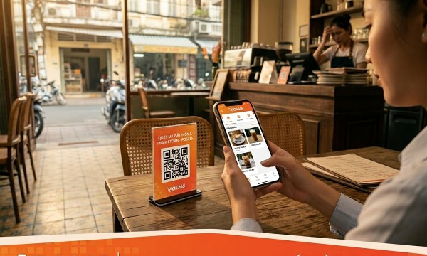 Khách hàng tự gọi món qua QR: Giải pháp cho bài toán thiếu nhân sự