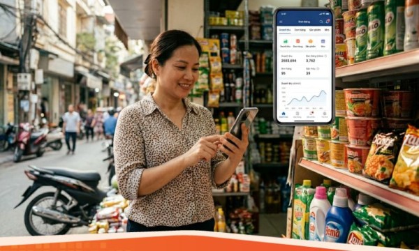 Quản lý cửa hàng trên điện thoại: Tự do đi lại vẫn nắm chặt tình hình