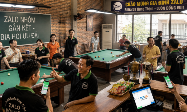 Xây dựng group Zalo cộng đồng cơ thủ giúp quán luôn có khách