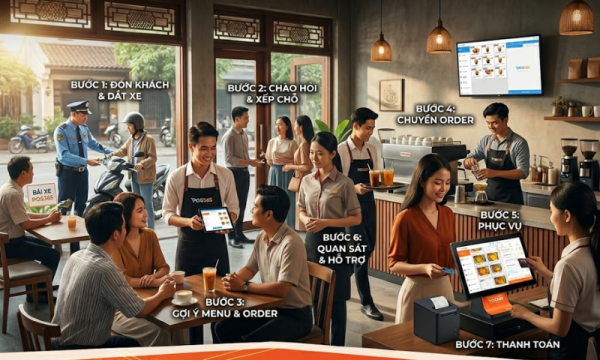 7 bước quy trình phục vụ khách chuẩn từ lúc dắt xe đến lúc thanh toán