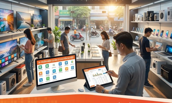 9+ phần mềm quản lý cửa hàng điện máy chuyên nghiệp