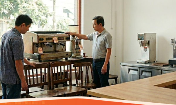 Thanh lý thiết bị quán cafe ở đâu được giá tốt khi muốn đổi mới?