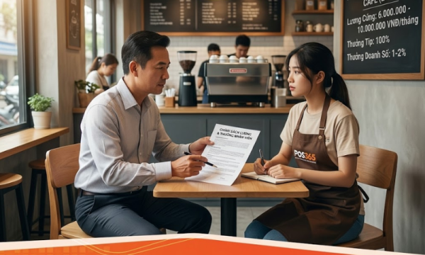 Mặt bằng mức lương và chế độ thưởng cho nhân viên quán cafe hiện nay