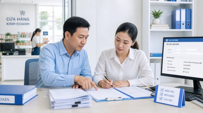 Cách tra cứu hoá đơn điện tử mới nhất 2026 theo Thông tư 78