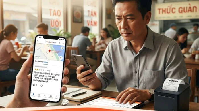 Xử lý khủng hoảng truyền thông nhà hàng: Trả lời review 1 sao trên Google Maps