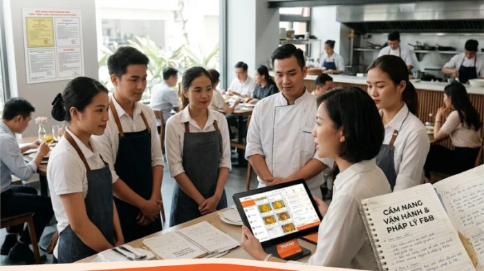 Cẩm nang quản trị nhân sự, pháp lý và vận hành chung cho F&B
