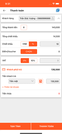 app POS365 trên iphone