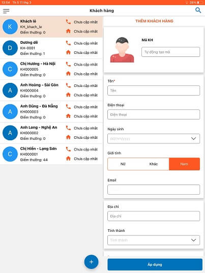 app POS365 trên iphone